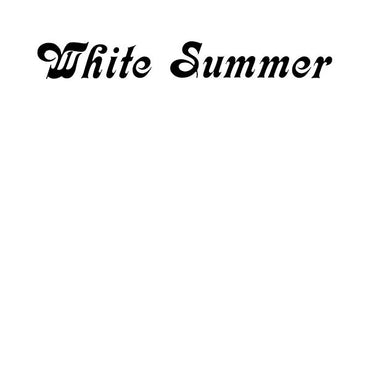 WHITE SUMMER - White Summer [CD] (ONLINE ORDER ONLY)
