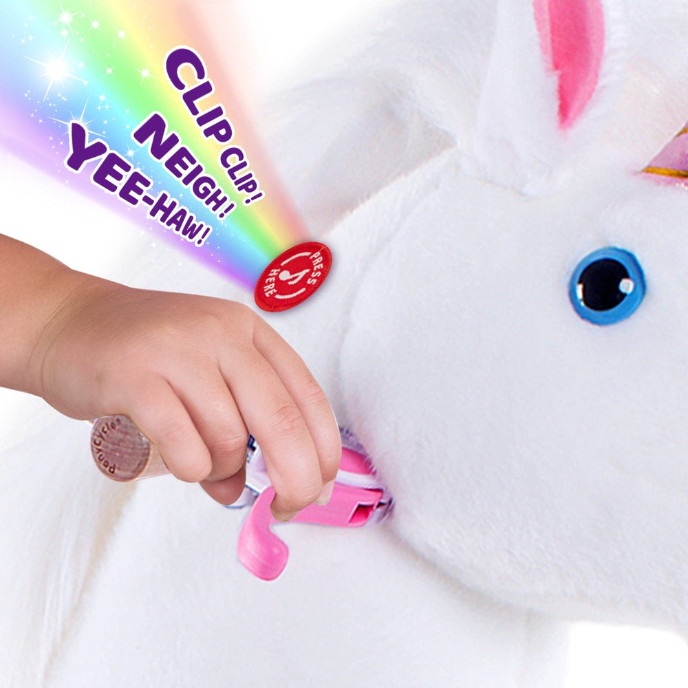 Model U® Unicorn Ride-On Toy Age 3–4 – White