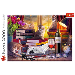 Trefl Red Cat's Evening 2000 Piece Puzzle (ONLINE ORDER ONLY)