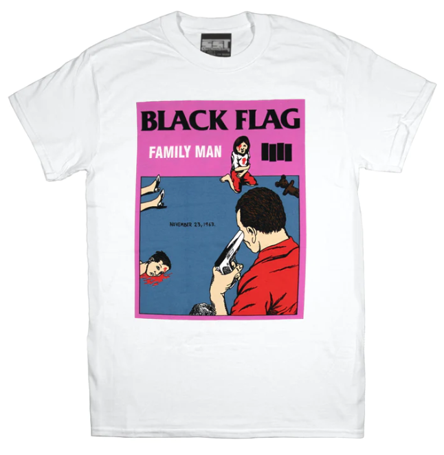 Black Flag - Family Man [T-Shirt] (ONLINE ORDER ONLY)