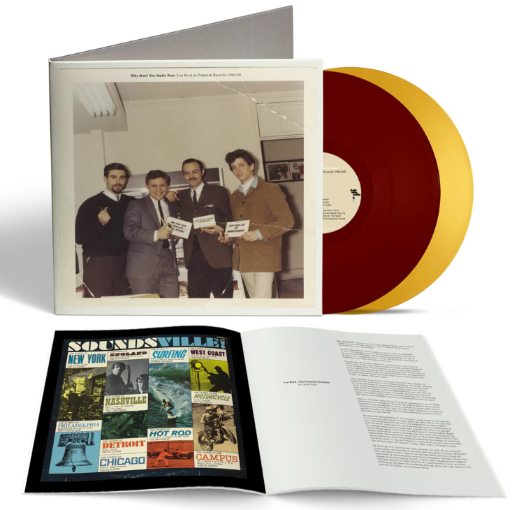 Various Artists - Why Don't You Smile Now: Lou Reed at Pickwick Records 1964-65 (2LP Oxblood & Gold) [Vinyl] (ONLINE ORDER ONLY)
