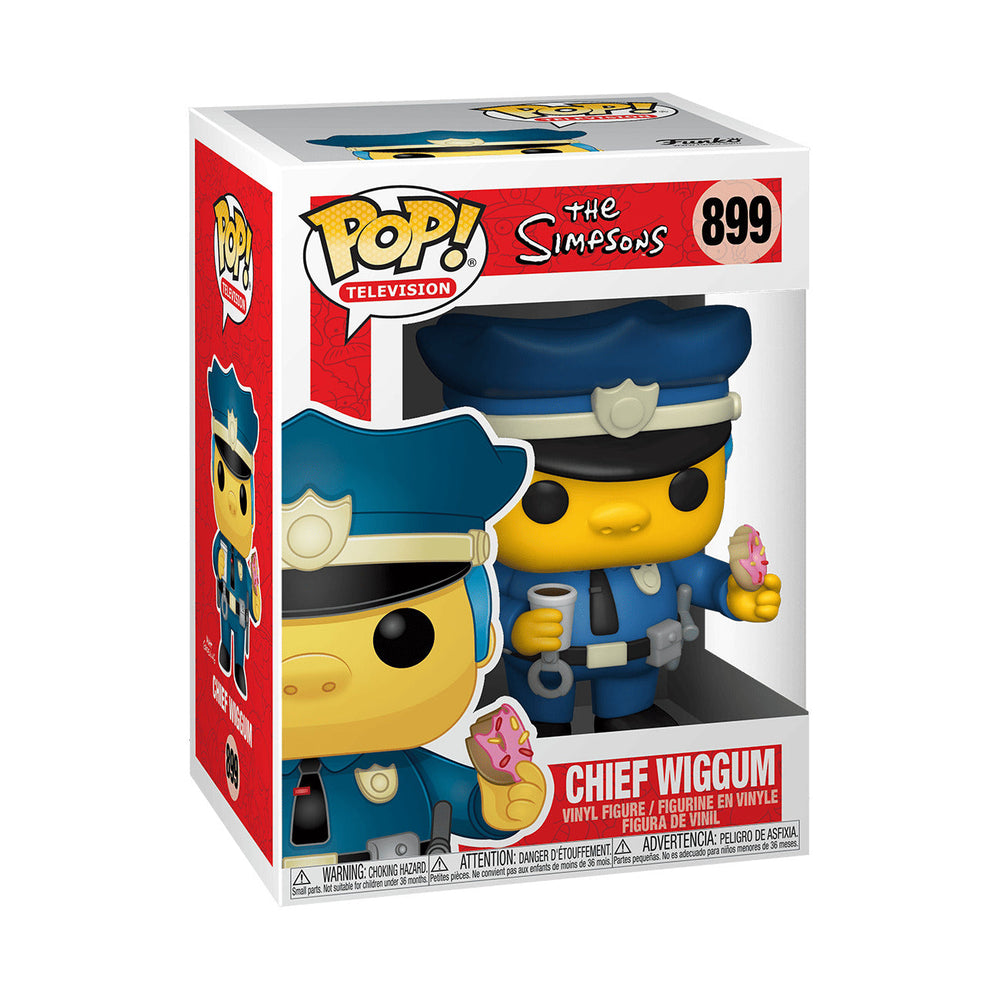 Funko POP! Television: The Simpson - Chief Wiggum 899 (ONLINE ORDER ONLY)