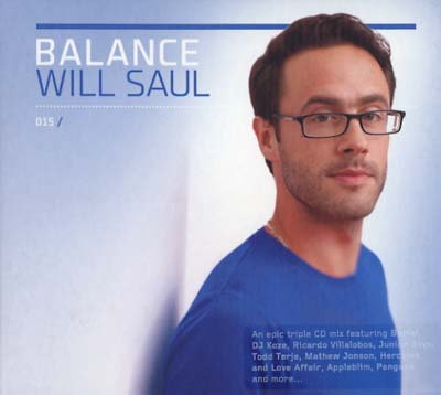 Will Saul - Balance 015 [CD] (ONLINE ORDER ONLY)