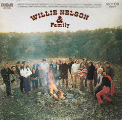 Willie Nelson & Family (Limited Edition, "Campfire Quad" Colored Vinyl) [Vinyl] (ONLINE ORDER ONLY)
