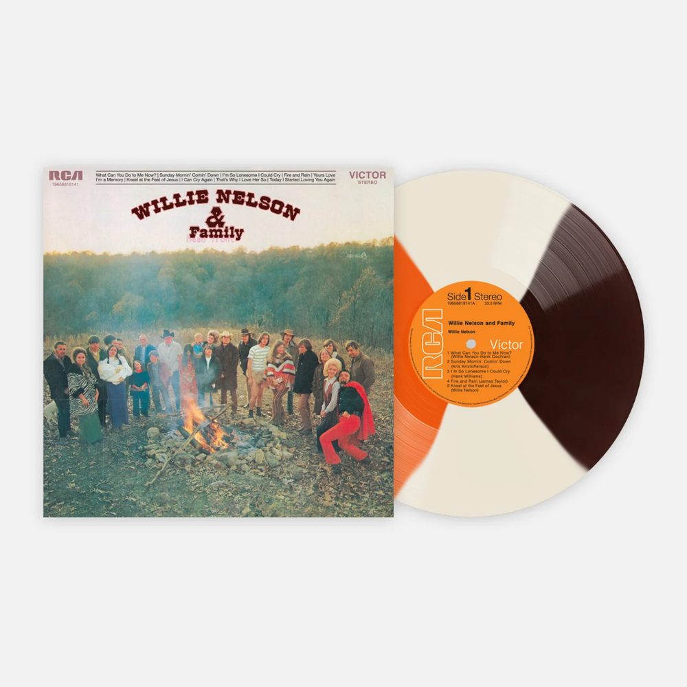 Willie Nelson & Family (Limited Edition, "Campfire Quad" Colored Vinyl) [Vinyl] (ONLINE ORDER ONLY)