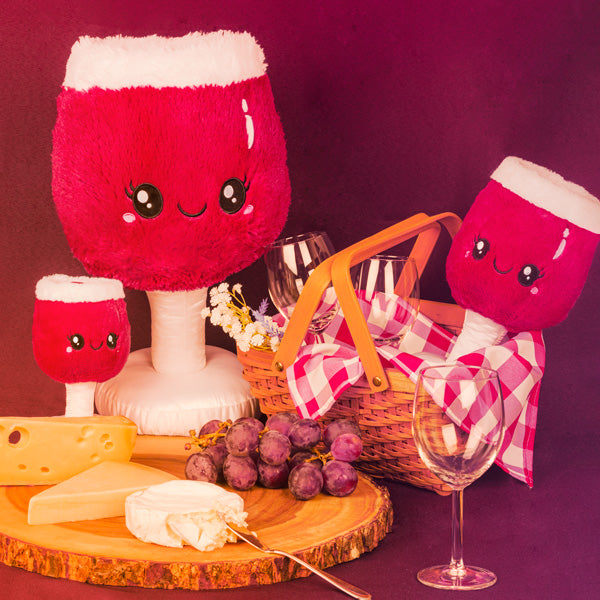 Squishable Boozy Buds - Red Wine Glass (Shot-Sized) (ONLINE ORDER ONLY)