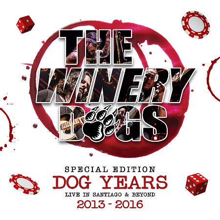 Winery Dogs - DOG YEARS - LIVE IN SANTIAGO & BEYOND [Blu-Ray] (ONLINE ORDER ONLY)