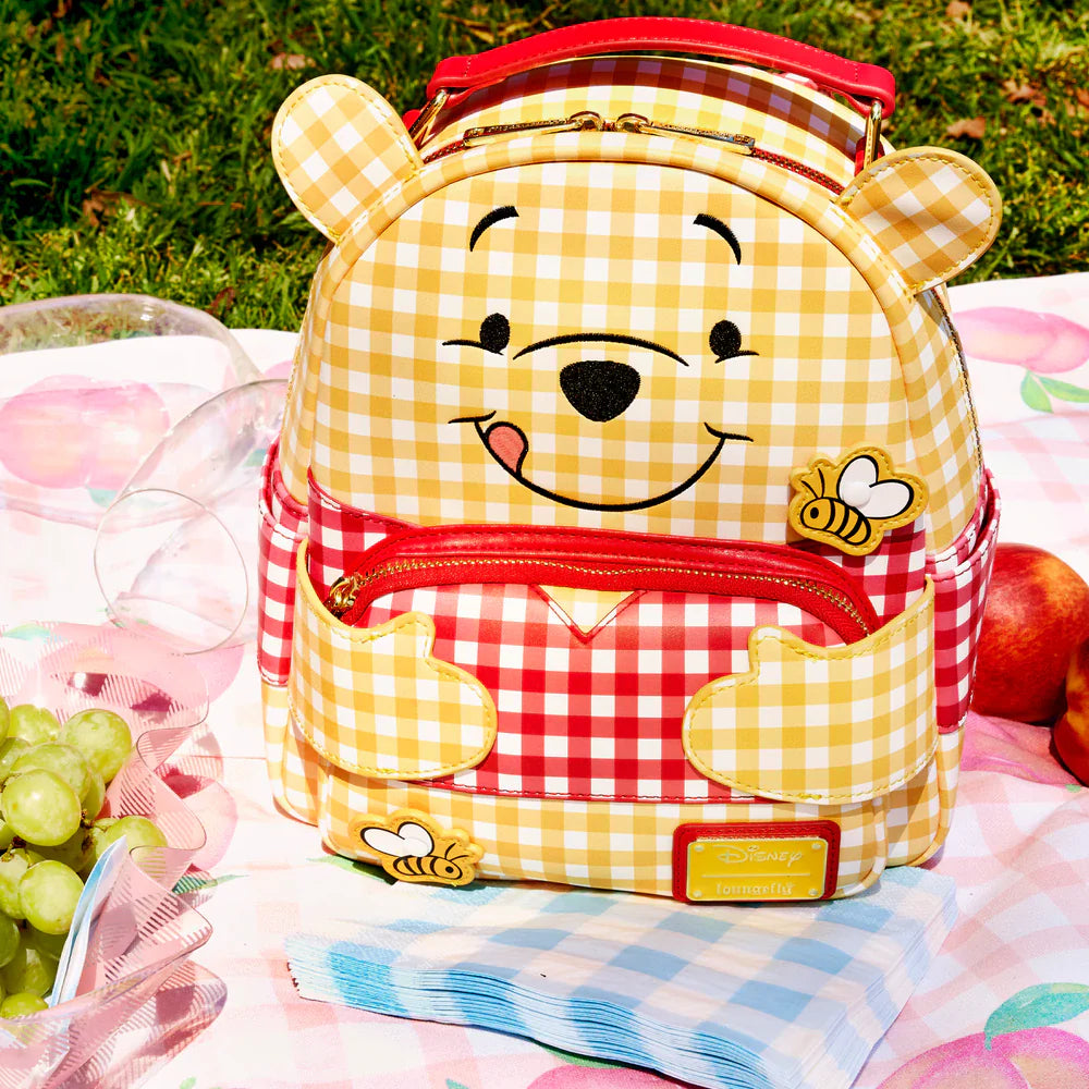 Winnie the Pooh Gingham (Disney) Cosplay Mini Backpack by Loungefly (Online Order Only)