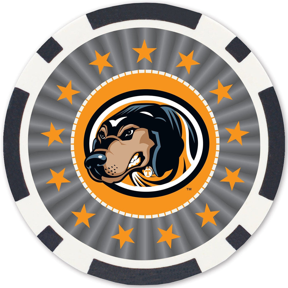 Tennessee Volunteers 100 Piece Poker Chips (ONLINE ORDER ONLY)