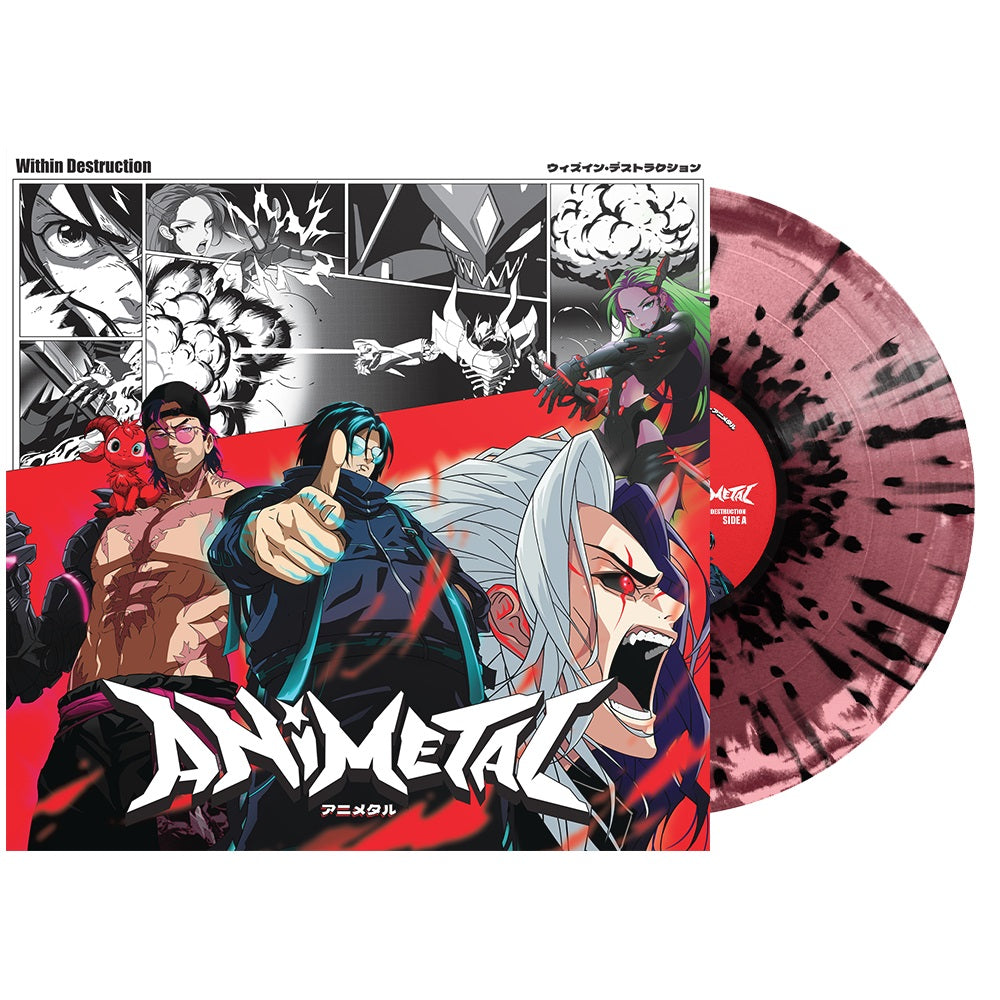 Animetal [Explicit Content] (Indie Exclusive, Limited Edition, Burgundy/ Pink & Black Splatter Colored Vinyl) [Vinyl]