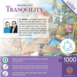 Tranquility - Island Retreat 1000 Piece Jigsaw Puzzle