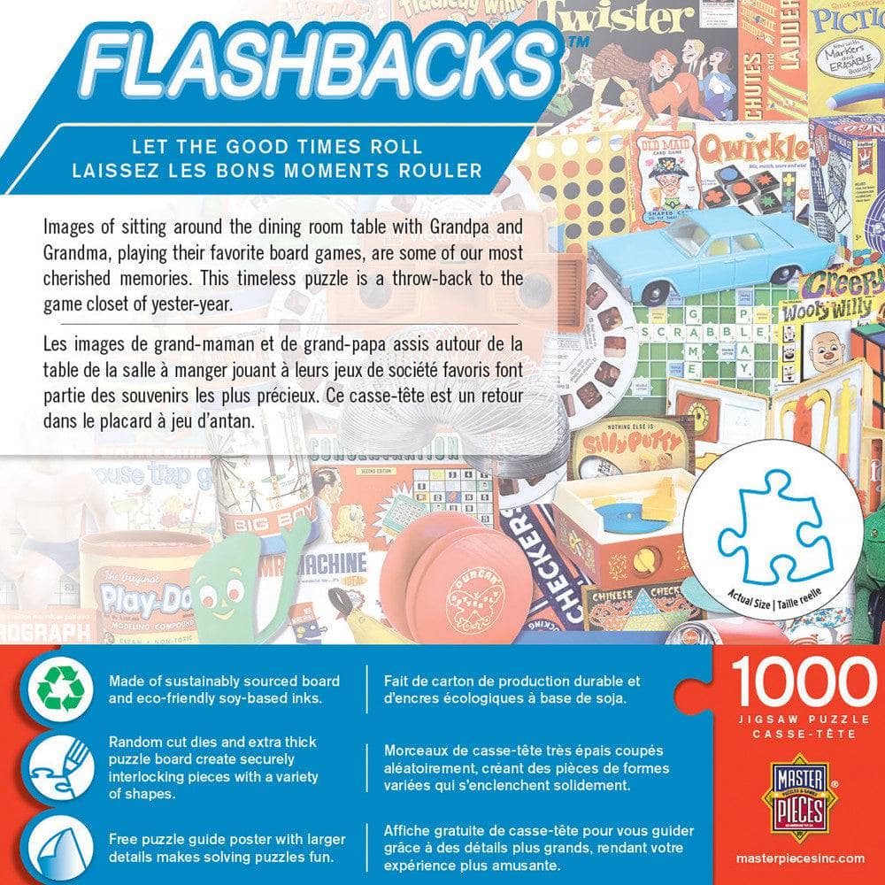 Flashbacks - Let the Good Times Roll 1000 Piece Jigsaw Puzzle (ONLINE ORDER ONLY)