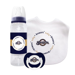 Milwaukee Brewers - 3-Piece Baby Gift Set (ONLINE ORDER ONLY)