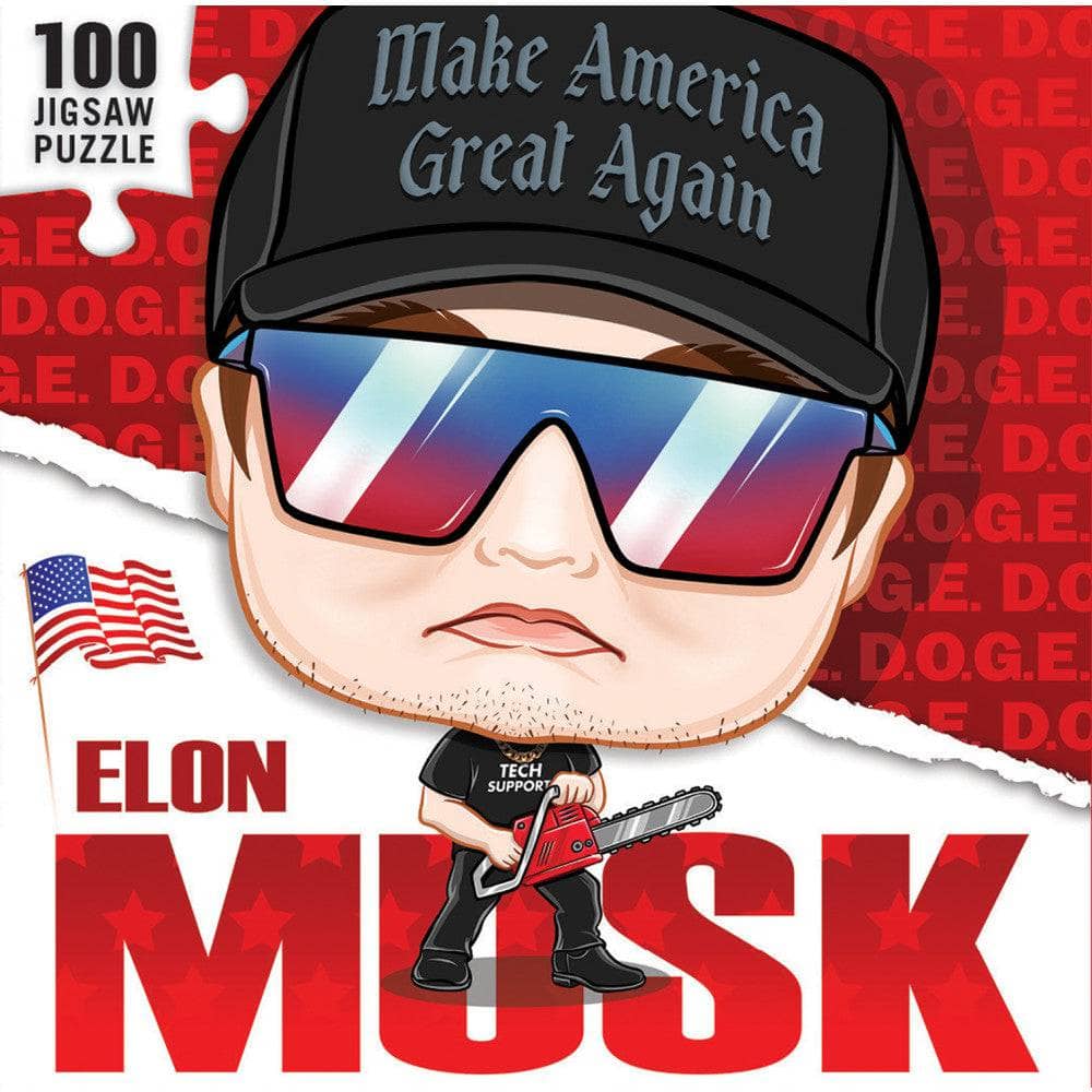 Elon Musk 100 Piece Jigsaw Puzzle