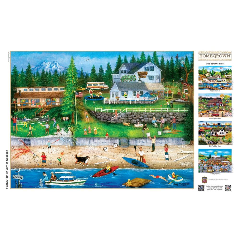 Homegrown - 4th of July at Seabeck 750 Piece Jigsaw Puzzle (ONLINE ORDER ONLY)