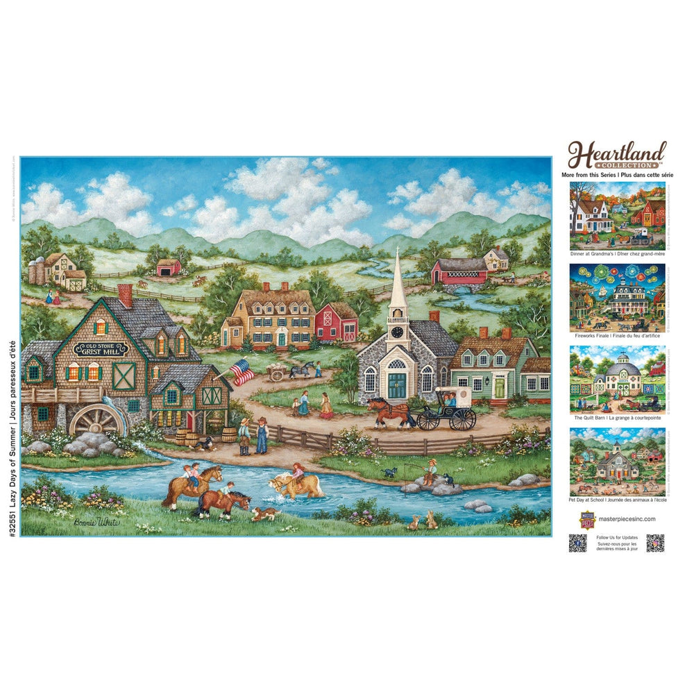Heartland - Lazy Days of Summer 500 Piece Jigsaw Puzzle (ONLINE ORDER ONLY)