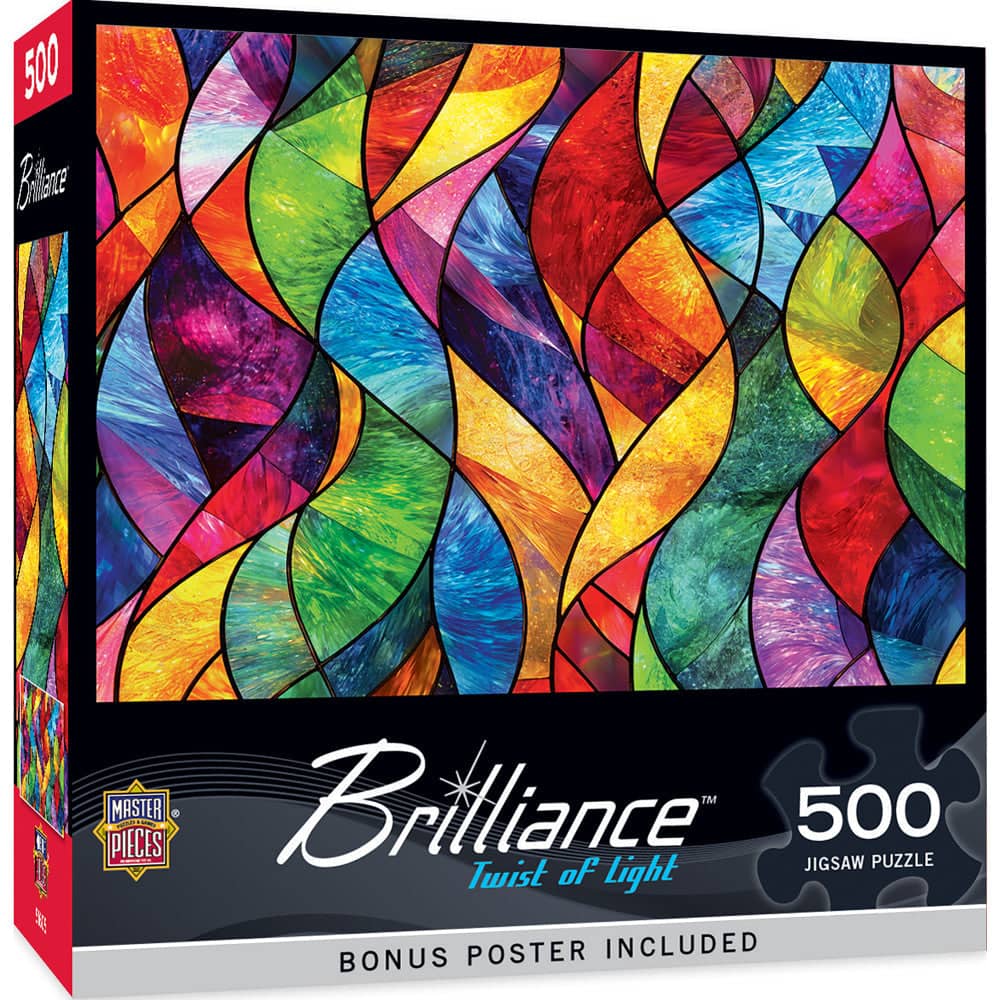 Brilliance - Twist of Light 500 Piece Jigsaw Puzzle (ONLINE ORDER ONLY)