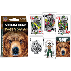 Grizzly Bear Playing Cards - 54 Card Deck (ONLINE ORDER ONLY)