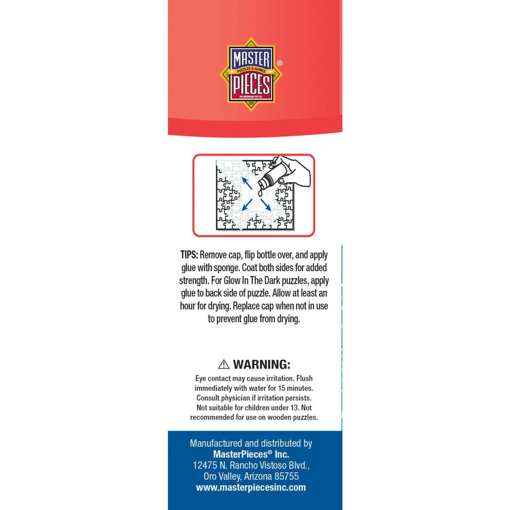 Jigsaw Puzzle Glue with Sponge Applicator - 5 oz (ONLINE ORDER ONLY)