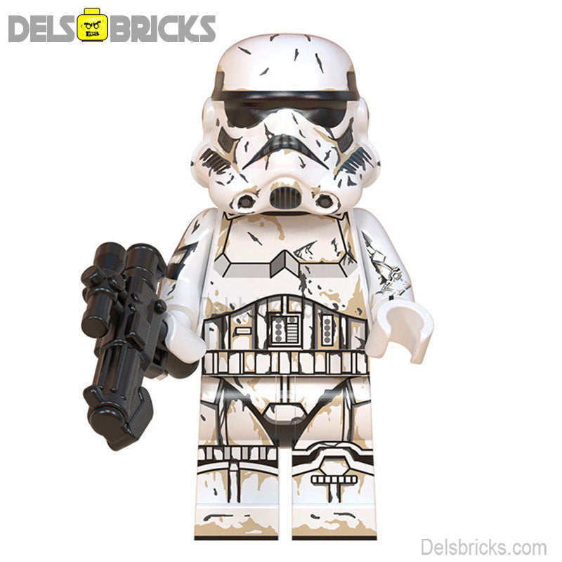 Battle Damaged Stormtrooper Lego Star Wars Minifigures Custom Toys (ONLINE ORDER ONLY)