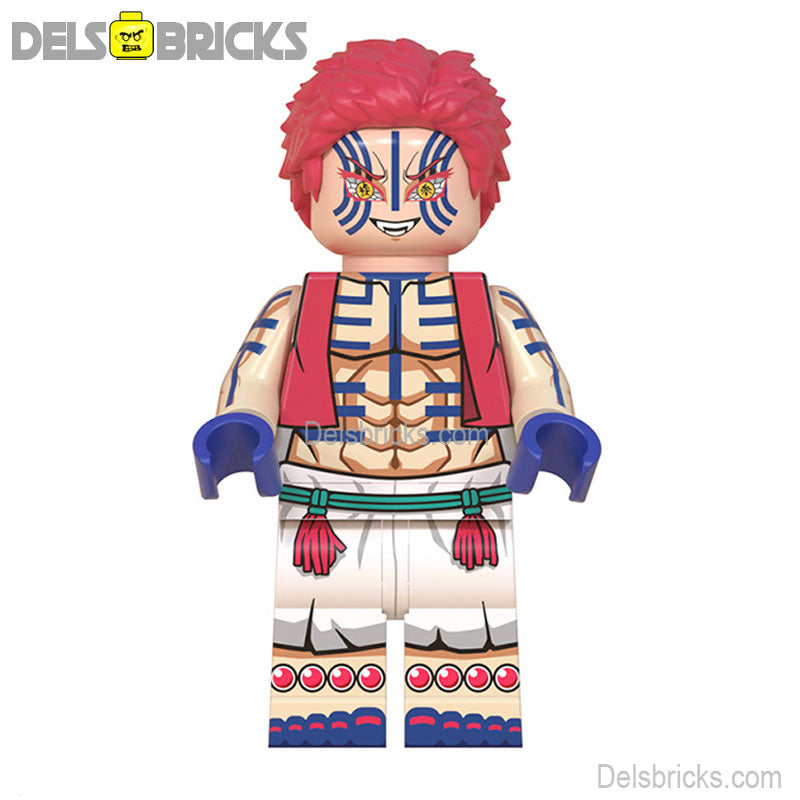 Akaza Demon Anime Slayer Custom Lego Star Wars Minifigures Toys (ONLINE ORDER ONLY)