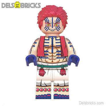 Akaza Demon Anime Slayer Custom Lego Star Wars Minifigures Toys (ONLINE ORDER ONLY)
