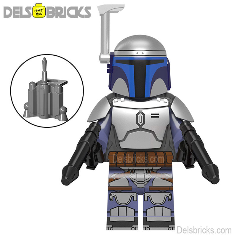 Jango Fett Mandalorian Star Wars Lego Minifigures Custom Toys (ONLINE ORDER ONLY)