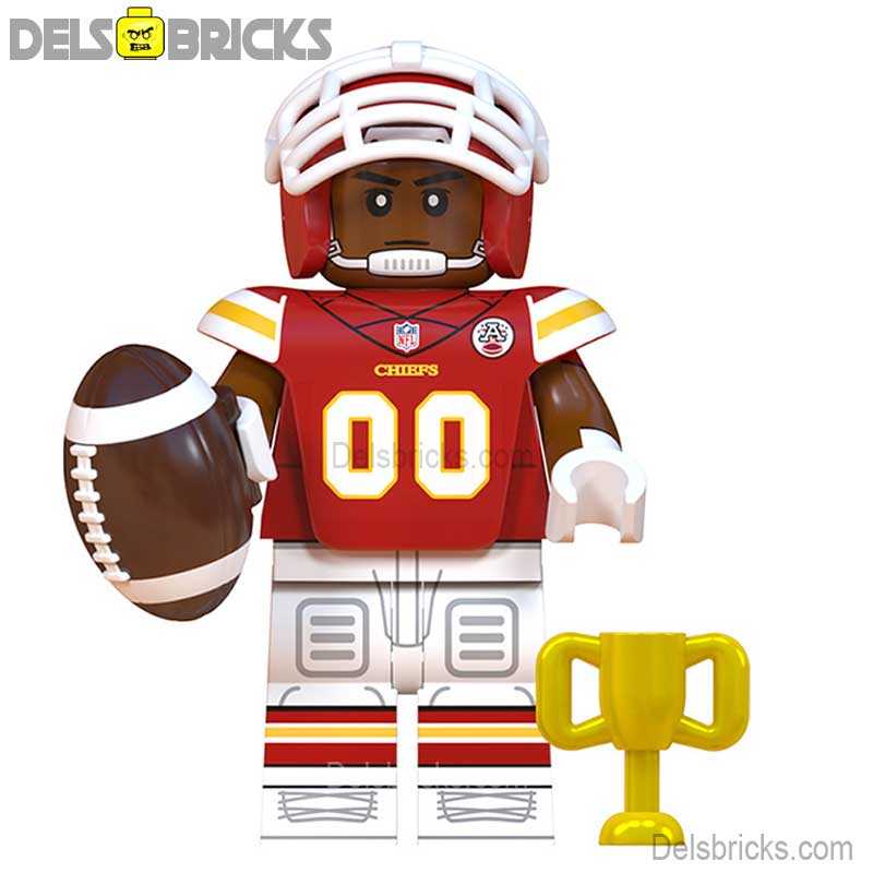 Kansas City Chiefs NFL Football Teams Lego Minifigures Custom Toys (ONLINE ORDER ONLY)