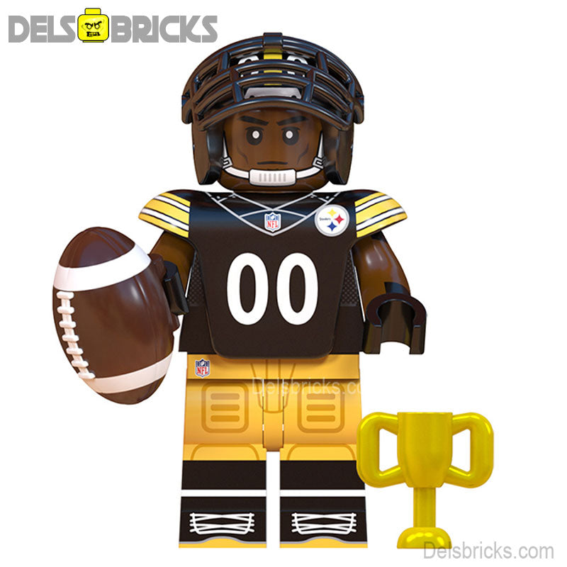 Pisttsburgh Steelers NFL Football Teams Lego Minifigures Custom Toys (ONLINE ORDER ONLY)