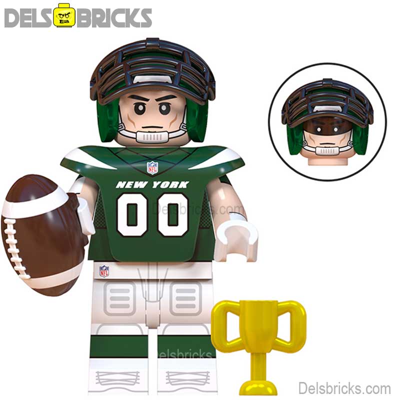New York Jets NFL Football Teams Lego Minifigures Custom Toys (ONLINE ORDER ONLY)