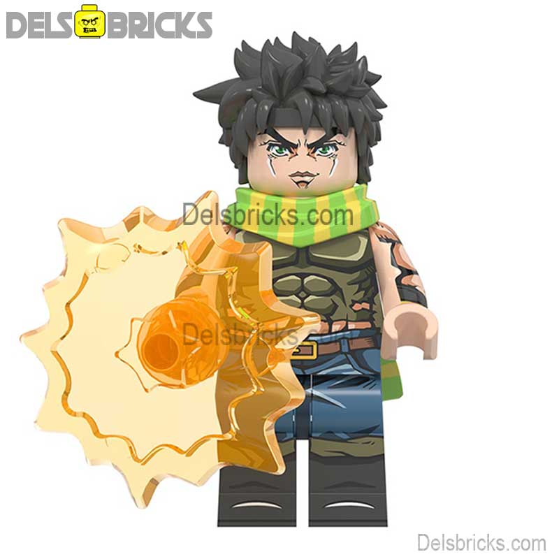 Joseph Joestar JoJo's Bizarre Adventure Anime Lego Minifigures custom toys (ONLINE ORDER ONLY)