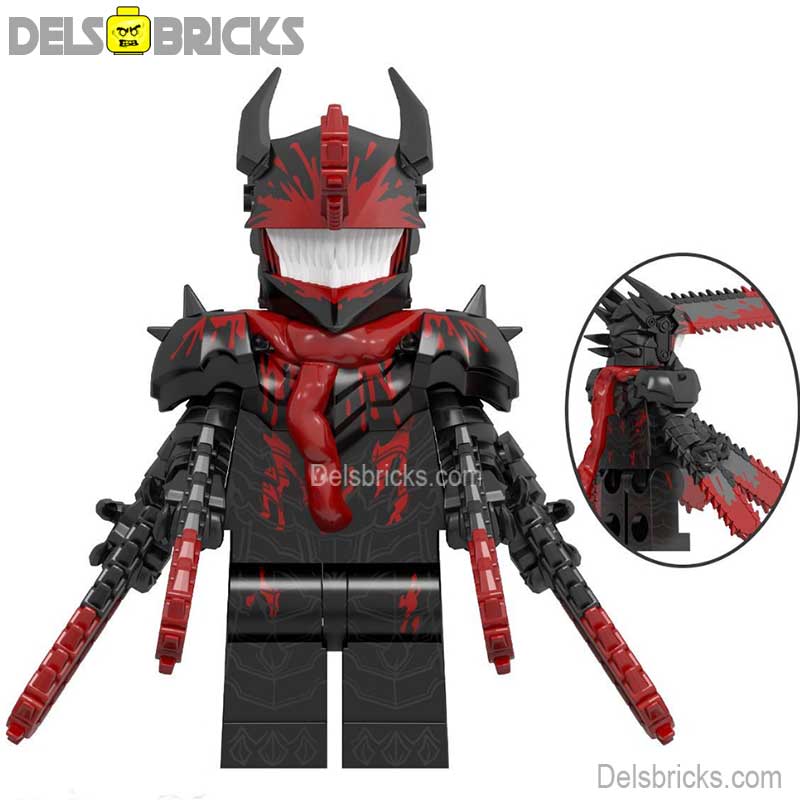 Chainsaw Demon (bloody version) from Chainsaw Man Lego Minifigures Anime toys (ONLINE ORDER ONLY)