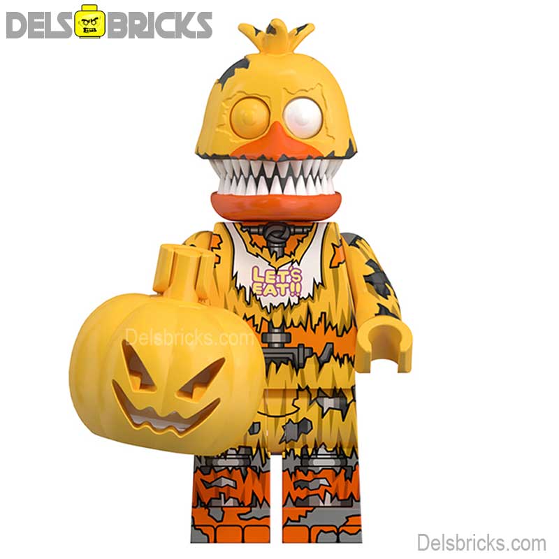 Five Nights At Freddys Jack o' Chica Lego Minifigures custom toys (ONLINE ORDER ONLY)