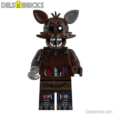 Five Nights At Freddys Phantom Foxy Lego Minifigures custom toys (ONLINE ORDER ONLY)