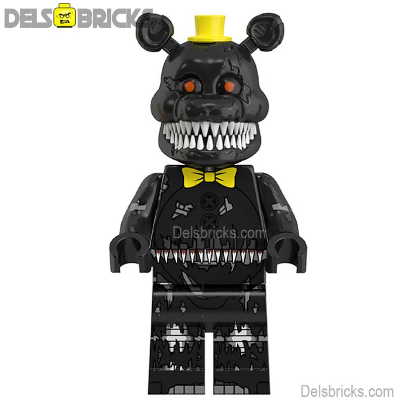 Five Nights At Freddys Nightmare Freddy Lego Minifigures custom toys 1 (ONLINE ORDER ONLY)