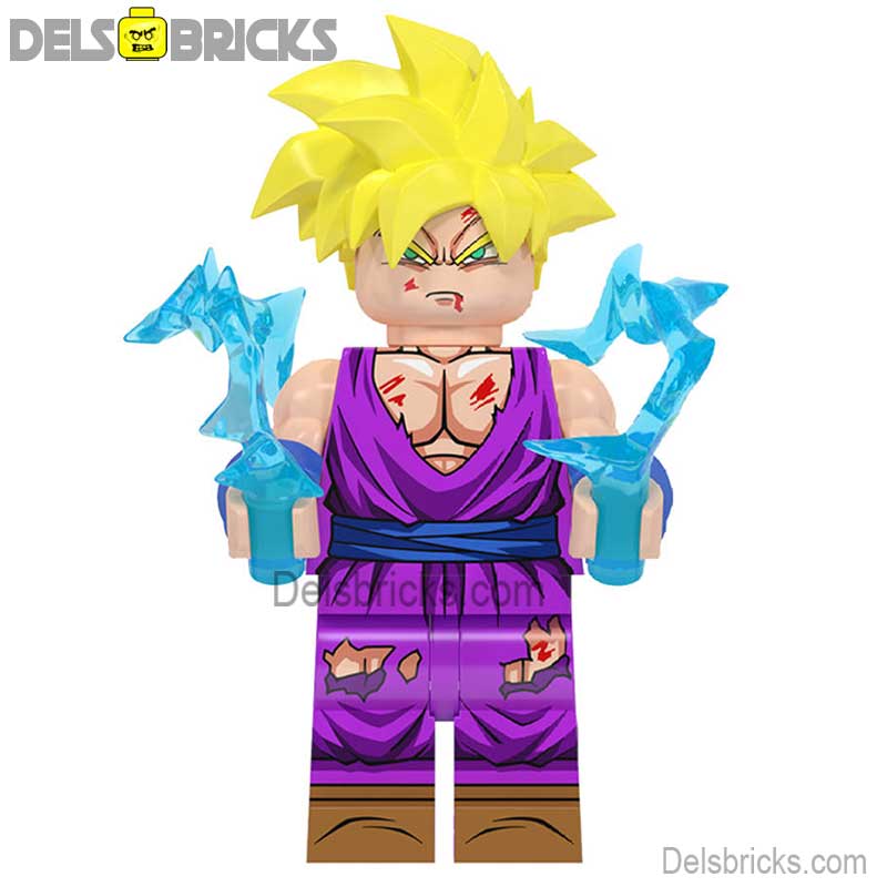 Gohan Dragon Ball Z lego Minifigures Custom Anime Toys (ONLINE ORDER ONLY)