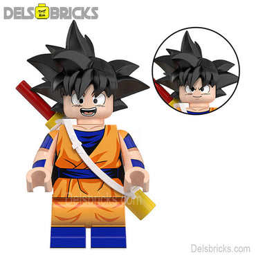 Son Goku Dragon Ball Z Super Lego Minifigures Best Custom Anime Toys (ONLINE ORDER ONLY)