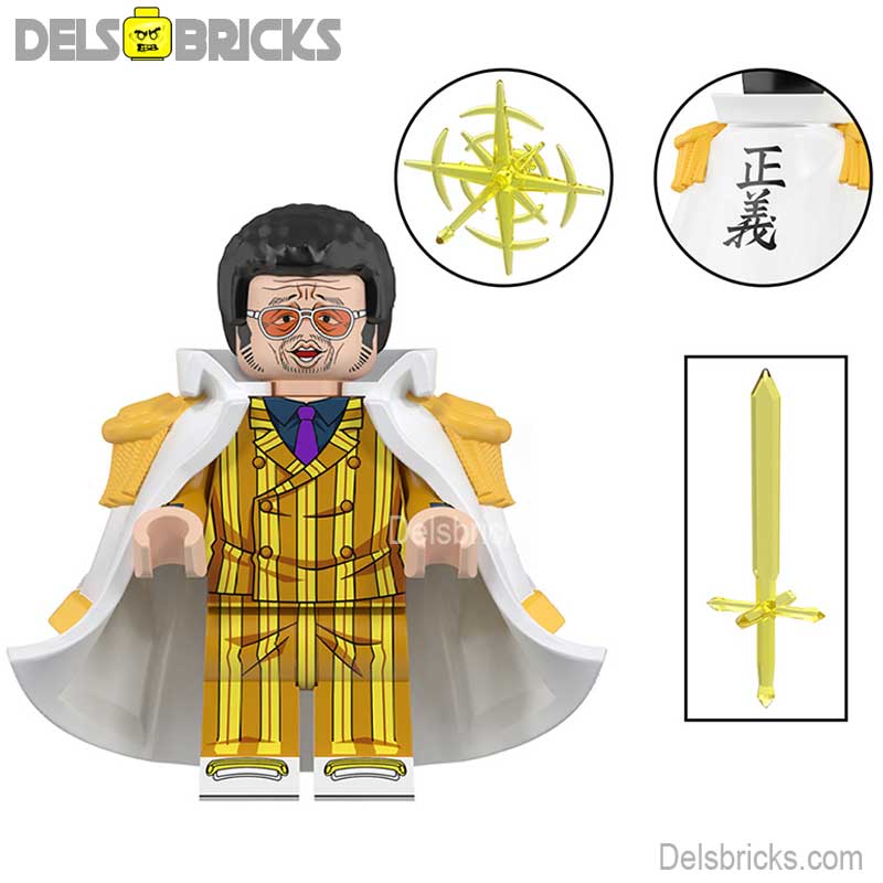 Borsalino from ONE PIECE Anime Lego Minifigures custom toys New (ONLINE ORDER ONLY)