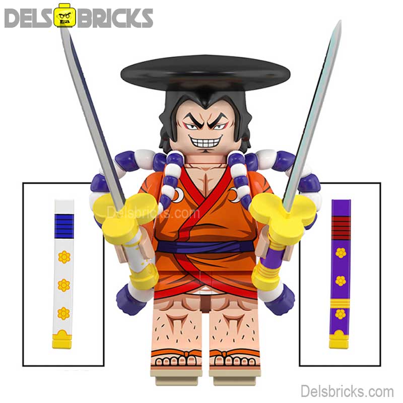 Kozuki Oden from One Piece Lego Anime Minifigures Custom Toys (ONLINE ORDER ONLY)