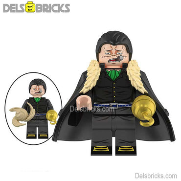 Sir Crocodile from ONE PIECE Anime Lego Minifigures custom toys (ONLINE ORDER ONLY)
