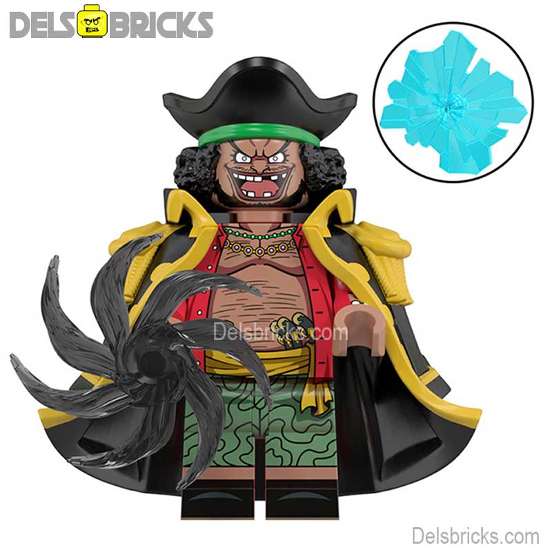 Black Beard from ONE PIECE Anime Lego Minifigures custom toys New (ONLINE ORDER ONLY)