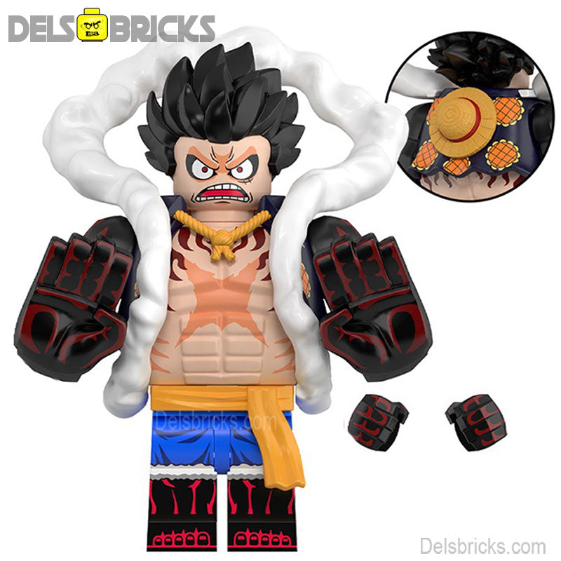 Monkey D Luffy from ONE PIECE Anime Lego Minifigures custom toys B2 (ONLINE ORDER ONLY)