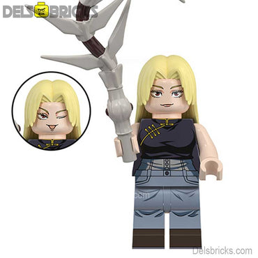 Tsukumo yuki Jujutsu kaisen Lego Anime Minifigures Custom Toys (ONLINE ORDER ONLY)