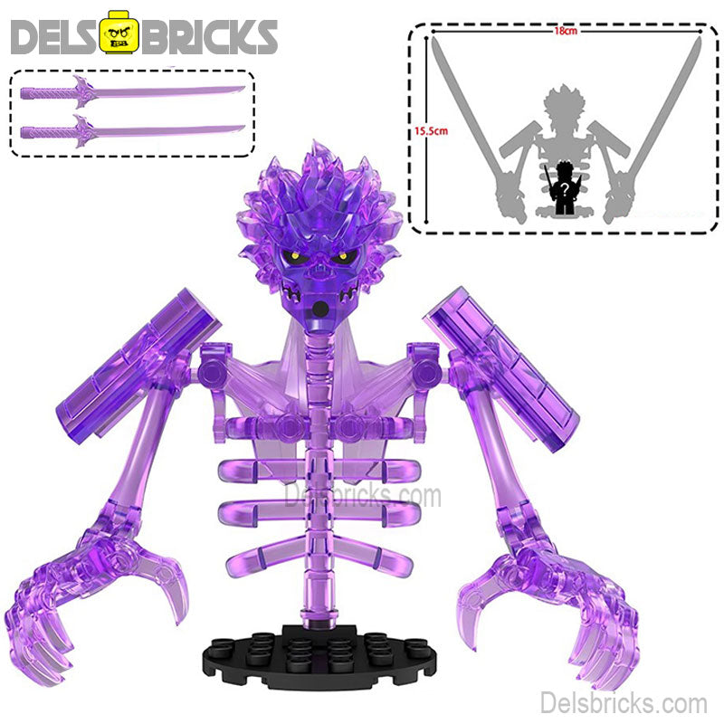 Naruto large Susanoo Sasuke Big Lego Anime Minifigures Custom Toys 4 (ONLINE ORDER ONLY)