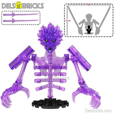 Naruto large Susanoo Sasuke Big Lego Anime Minifigures Custom Toys 4 (ONLINE ORDER ONLY)
