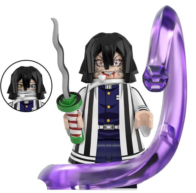 Serpent Pillar Swordsman Custom Minifig (ONLINE ORDER ONLY)