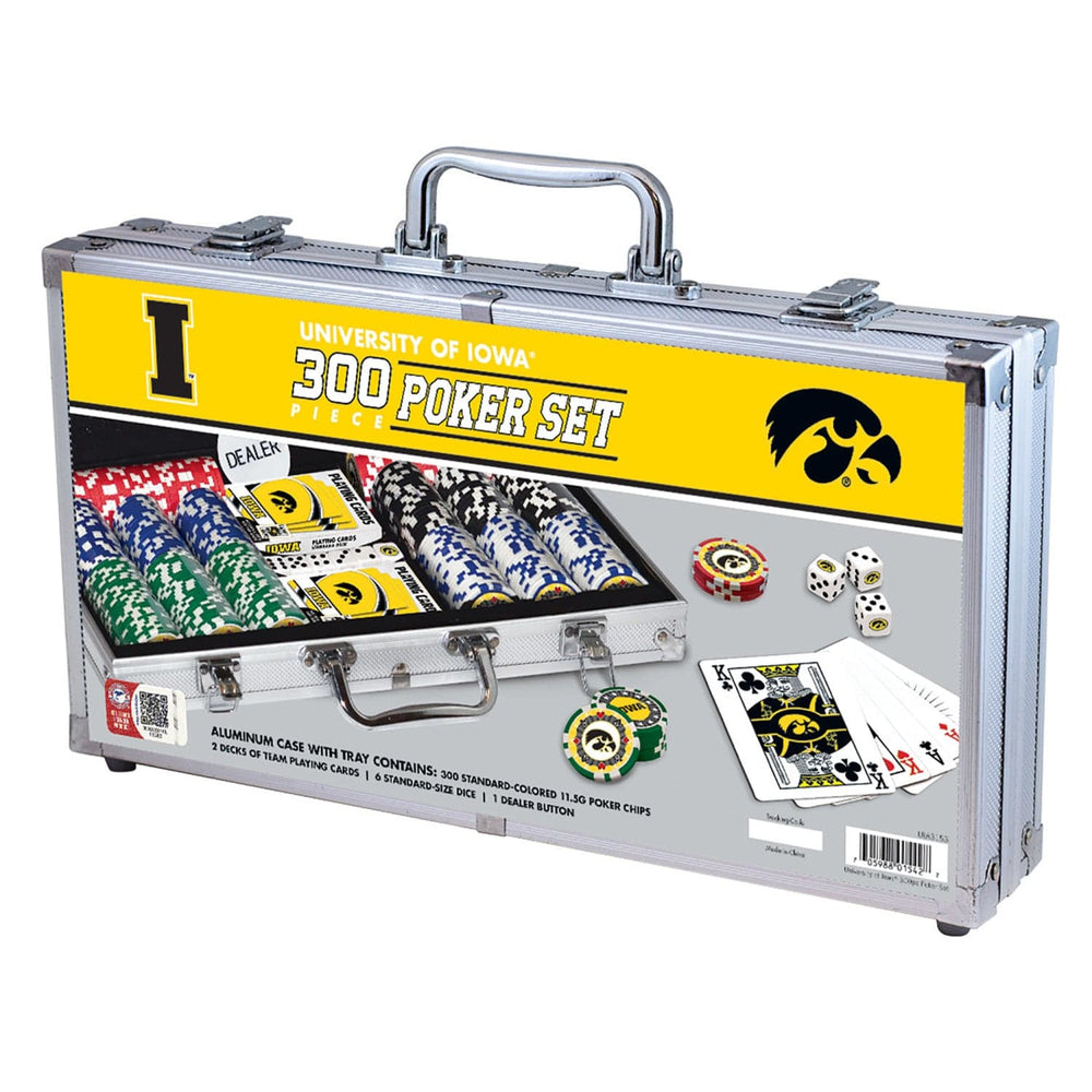 Iowa Hawkeyes 300 Piece Poker Set (ONLINE ORDER ONLY)