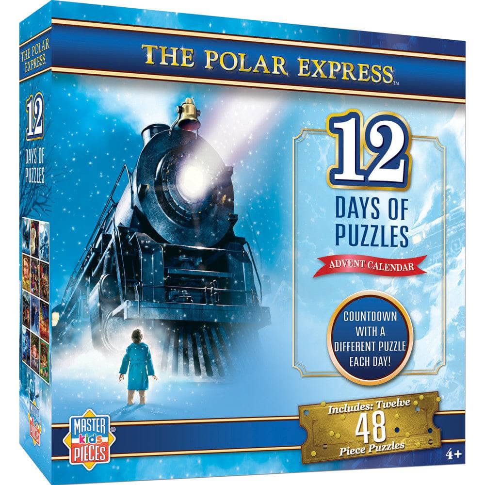 12 Days of The Polar Express Jigsaw Puzzles - Advent Calendar