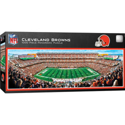 Cleveland Browns - 1000 Piece Panoramic Jigsaw Puzzle (ONLINE ORDER ONLY)