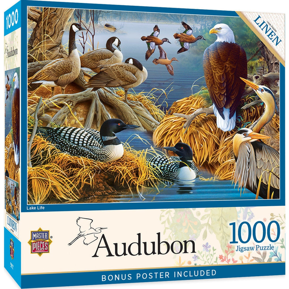 Audubon - Lake Life 1000 Piece Jigsaw Puzzle (ONLINE ORDER ONLY)